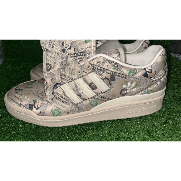 Adidas x Jeremy Scott Forum 84 Low Wings Money Men’s Size 11 GX6393 main image 8